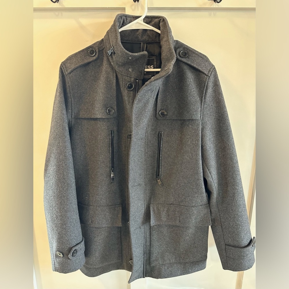 Mens pea coat